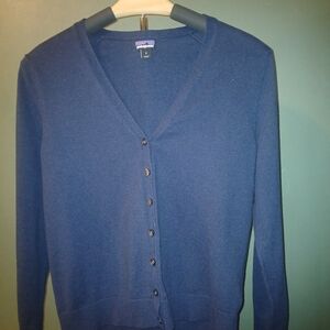 Patagonia Navy Cardigan Sweater